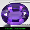 Calibrate Size 2.06 Ct. Clean Oval Natural Gem Violet Amethyst Unheated