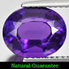 Calibrate Size 2.61 Ct. Clean Oval Natural Gem Violet Amethyst Unheated