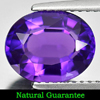 Calibrate Size 2.32 Ct. Clean Oval Natural Gem Violet Amethyst From Brazil