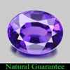Good Color 2.43 Ct. Clean Oval Shape Natural Gemstone Violet Amethyst