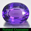 2.51 Ct. 10 x 8 Mm. Oval Shape Natural Gem Violet Amethyst Unheated