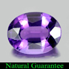 1.79 Ct. Clean Good Natural Gem Purple Amethyst Oval Shape