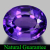 Unheated 2.49 Ct. Clean Oval Natural Gem Purple Amethyst Brazil