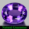 Unheated 2.46 Ct. Clean Natural Gem Purple Amethyst Oval Shape
