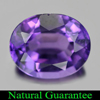 2.43 Ct. Clean Oval Shape Natural Amethyst Purple Unheated