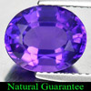 2.46 Ct. Clean Natural Gem Purple Amethyst Oval Shape Size 10 x 8 mm.