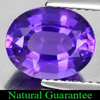 2.23 Ct. Clean Natural Gem Purple Amethyst Oval Shape Size 9.8 x 7.8 mm.