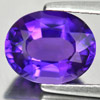 2.41 Ct. Clean Natural Gem Purple Amethyst Oval Shape Unheated
