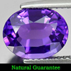 Unheated 2.34 Ct. Clean Oval Natural Gem Purple Amethyst Brazil Unheated 2.34 Ct. Clean Oval Natural Gem Purple Amethyst Brazil