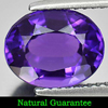 2.22 Ct. Clean Attractive Oval Natural Gem Purple Amethyst Brazil 2.22 Ct. Clean Attractive Oval Natural Gem Purple Amethyst Brazil