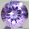 Purple Amethyst 6.01 Ct. Clean Round Cornflower Cut 12 Mm Natural Gem Unheated