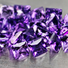 Natural Purple Amethyst 2.91 Ct. 50 Pcs. Square VVS 2.4 x 1.8 Mm. Gemstone