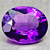 Natural Purple Amethyst 1.94 Ct. IF Oval Shape 9.8 x 8 x 4.5 Mm Gemstone