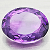 Natural Purple Amethyst 7.53 Ct. Oval Shape 14.3 x 11.3 Mm Gemstone from Brazil