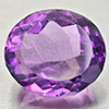 Natural Purple Amethyst 1.04 Ct. Oval Shape 10.8 x 9.7 Mm Gemstone from Brazil