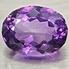 Natural Purple Amethyst 6.87 Ct. Oval Shape 13.5 x 10.2 Mm Gemstone from Brazil