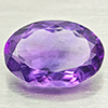 Natural Purple Amethyst  4.68 Ct. Oval Shape 13.5 x 9.7 Mm Gemstone from Brazil