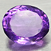 Natural Purple Amethyst 6.66 Ct. Oval Shape 12.4 x 10.2 Mm Gemstone from Brazil