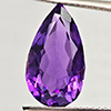 Natural Purple Amethyst 4.67 Ct. Pear Shape 15 x 8.6 Mm Gemstone From Brazil