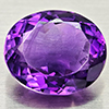 Natural Purple Amethyst 8.00 Ct. Oval Shape 13.8 x 11.5 Mm Gemstone from Brazil