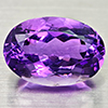 Natural Purple Amethyst 9.52 Ct. Oval Shape 15.7 x 10.8 Mm Gemstone from Brazil