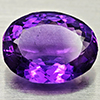 Natural Purple Amethyst 8.63 Ct. Oval Shape 15.4 x 11.8  Mm Gemstone from Brazil