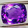 Natural Purple Amethyst 11.03 Ct. Cushion Shape 13.9 x 11.3 Mm Gemstone