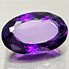 Natural Purple Amethyst 14.26 Ct. Oval Shape 19 x 11.9 Mm Gemstone from Brazil
