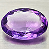 Natural Purple Amethyst 6.98 Ct. Oval Shape 15.8 x 11.1 Mm Gemstone from Brazil