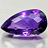 Natural Purple Amethyst 16.61 Ct. Pear Shape 23 x 12.6 Mm Gemstone From Brazil