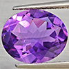 Natural Purple Amethyst 3.20 Ct. Oval Shape 11 x 9 Mm Gemstone from Brazil