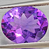 Natural Purple Amethyst 2.85 Ct. Oval Shape 11 x 9 Mm Gemstone from Brazil