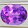 Natural Purple Amethyst 3.56 Ct. Oval Shape 11 x 9 Mm Gemstone from Brazil