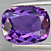 Natural Purple Amethyst 5.53 Ct. Cushion Shape 13 x 10.3 Mm Gemstone From Brazil