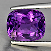 Natural Purple Amethyst 3.56 Ct. Cushion Shape 10.3 x 9 Mm Gemstone From Brazil