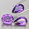 Natural Purple Amethyst Gemstones 13.84 Ct. 3 Pcs. Mixed Shape and Mixed Size Natural Purple Amethyst Gemstones 13.84 Ct. 3 Pcs. Mixed Shape and Mixed Size