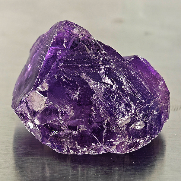 Natural Purple Amethyst Gemstones 65.21 Ct. Rough Shape 29 x 20 Mm. Natural Purple Amethyst Gemstones 65.21 Ct. Rough Shape 29 x 20 Mm.