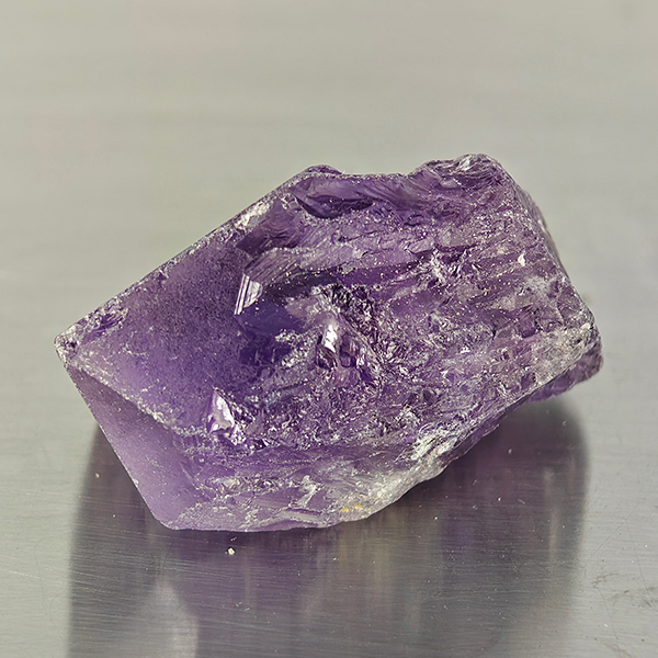Natural Purple Amethyst Gemstones 94.05 Ct. Rough Shape 30 x 22 Mm. Natural Purple Amethyst Gemstones 94.05 Ct. Rough Shape 30 x 22 Mm.