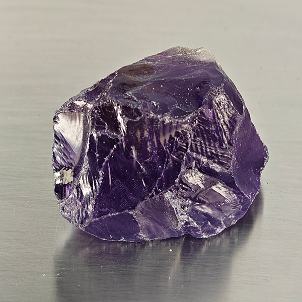 Natural Purple Amethyst Gemstone 86.22 Ct. Rough Shape 32 x 23 Mm. Natural Purple Amethyst Gemstone 86.22 Ct. Rough Shape 32 x 23 Mm.