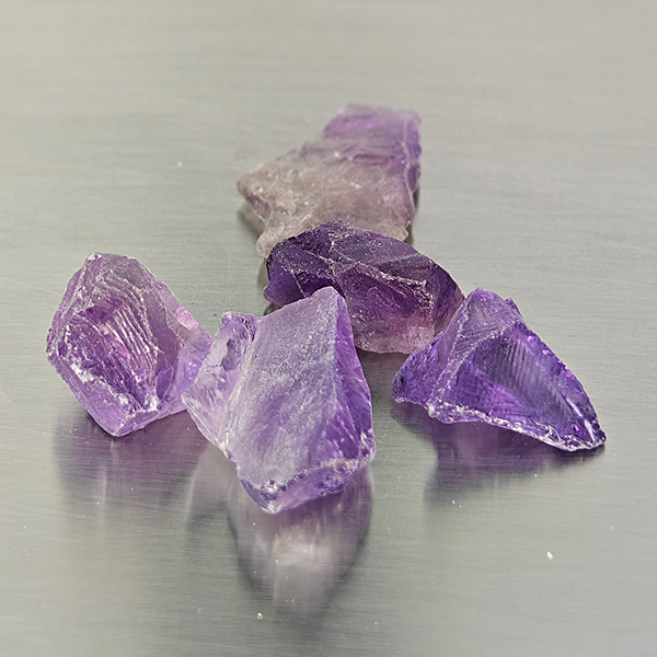 Natural Purple Amethyst Gemstone 29.28 Ct. 5 Pcs. Rough Shape and Mixed Size Natural Purple Amethyst Gemstone 29.28 Ct. 5 Pcs. Rough Shape and Mixed Size