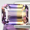 Bi Color Ametrine 4.75 Ct. VVS Octagon 10.2 x 8.1 Mm. Natural Gemstone Unheated Bi Color Ametrine 4.75 Ct. VVS Octagon 10.2 x 8.1 Mm. Natural Gemstone Unheated