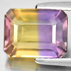 Bi Color Ametrine 3.09 Ct. VVS Octagon 9.7 x 7.5 Mm Natural Gem Bolivia Unheated Bi Color Ametrine 3.09 Ct. VVS Octagon 9.7 x 7.5 Mm Natural Gem Bolivia Unheated