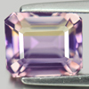 Bi Color Ametrine 4.17 Ct. VVS Octagon 9.8 x 8.2 Mm Natural Gem Bolivia Unheated Bi Color Ametrine 4.17 Ct. VVS Octagon 9.8 x 8.2 Mm Natural Gem Bolivia Unheated