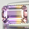 Bi Color Ametrine 2.91 Ct. VVS Octagon 9.5 x 7 Mm. Natural Gem Bolivia Unheated Bi Color Ametrine 2.91 Ct. VVS Octagon 9.5 x 7 Mm. Natural Gem Bolivia Unheated