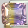 Bi Color Ametrine 4.54 Ct VVS Octagon 9.4 x 8.5 Mm. Natural Gem Bolivia Unheated Bi Color Ametrine 4.54 Ct VVS Octagon 9.4 x 8.5 Mm. Natural Gem Bolivia Unheated