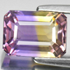 Bi Color Ametrine 2.68 Ct. VVS Octagon 9.6 x 7.1 Mm Natural Gem Bolivia Unheated Bi Color Ametrine 2.68 Ct. VVS Octagon 9.6 x 7.1 Mm Natural Gem Bolivia Unheated