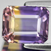 Bi Color Ametrine 2.91 Ct. VVS Octagon 8.8 x 7.1 Mm Natural Gem Bolivia Unheated