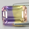 Bi Color Ametrine 3.73 Ct. VVS Octagon 11 x 7.7 Mm. Natural Gem Bolivia Unheated Bi Color Ametrine 3.73 Ct. VVS Octagon 11 x 7.7 Mm. Natural Gem Bolivia Unheated