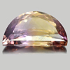 Bi Color Ametrine 10.19 Ct. VVS Fancy Shape 20.8 x 11.3 Mm. Natural Gem Unheated