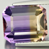 Bi Color Ametrine 7.89 Ct. VVS Octagon 12.4 x 10.4 Mm. Natural Gemstone Unheated